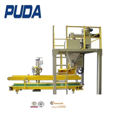 10kg 25kg 50kg semi automatic powder packing machine with auger filler